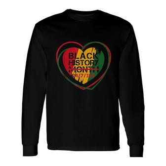 Black History Month African Melanin Black Pride Long Sleeve T-Shirt - Thegiftio UK
