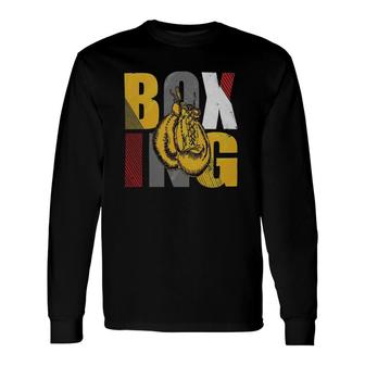 Boxing Boxer Fighting Sport Lover Long Sleeve T-Shirt T-Shirt | Mazezy