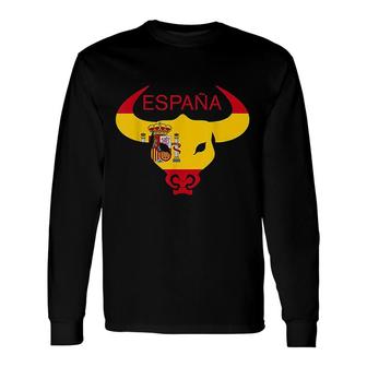Bull Spain Cultural Bullfighter Long Sleeve T-Shirt T-Shirt | Mazezy