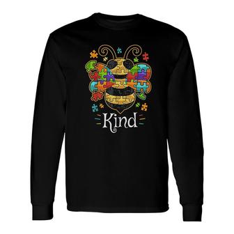 Bumble Bee Be Kind Long Sleeve T-Shirt T-Shirt | Mazezy