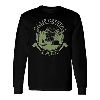 Camp Crystal Lake Counselor Horror Movie Long Sleeve T-Shirt T-Shirt | Mazezy