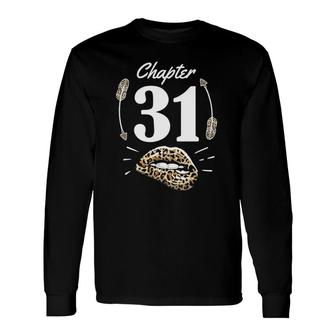 Chapter 31 31St Birthday Party Thirty One Years Old Long Sleeve T-Shirt T-Shirt | Mazezy