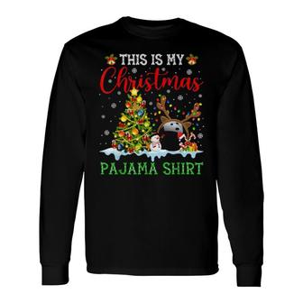 This Is My Christmas Bowling Pajama Sport Xmas Long Sleeve T-Shirt | Mazezy