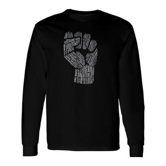 Civil Rights Equality Long Sleeve T-Shirt T-Shirt | Mazezy