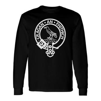 Clan Macdonell Of Glengarry Scotland Scottish Tee Long Sleeve T-Shirt | Mazezy