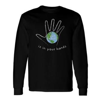 Climate Change Environment Youth Protest Long Sleeve T-Shirt T-Shirt | Mazezy