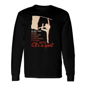 Color Guard Band Marching Long Sleeve T-Shirt T-Shirt | Mazezy