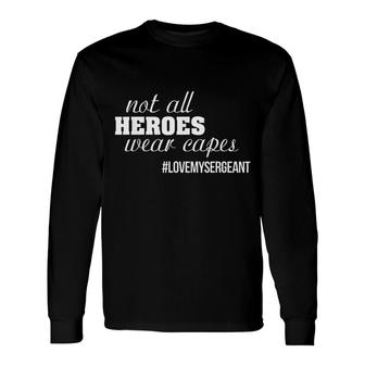 Corrections Officer Love My Corrections Sergeant Long Sleeve T-Shirt - Thegiftio