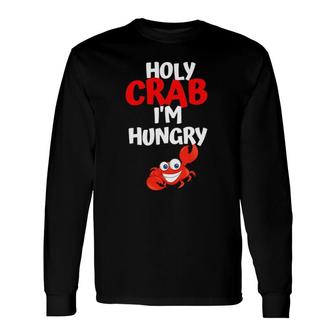 This Is My Crab Eating Tee Holy Crab Fest Seafood Pun Long Sleeve T-Shirt T-Shirt | Mazezy
