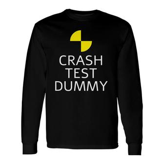 Crash Test Dummy Easy Last Minute Costume For Long Sleeve T-Shirt | Mazezy