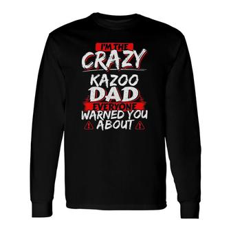 Crazy Kazoo Dad Hobby Long Sleeve T-Shirt T-Shirt | Mazezy DE