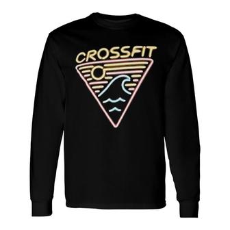Crossfit Running Long Sleeve T-Shirt | Mazezy