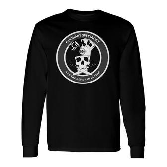 Culinary Specialist 92G Us Army Veteran Humor Long Sleeve T-Shirt T-Shirt | Mazezy