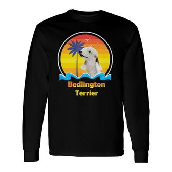 Cute Bedlington Terrier Long Sleeve T-Shirt T-Shirt | Mazezy