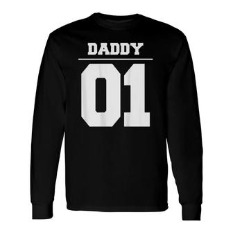 Daddy 01 Fathers Day Idea Daddy Daughter Matching Long Sleeve T-Shirt T-Shirt | Mazezy