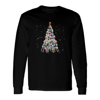 Dalmatian Best Christmas Long Sleeve T-Shirt T-Shirt | Mazezy