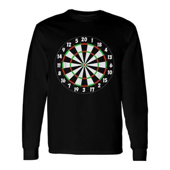 Darts Board Games Target Long Sleeve T-Shirt T-Shirt | Mazezy