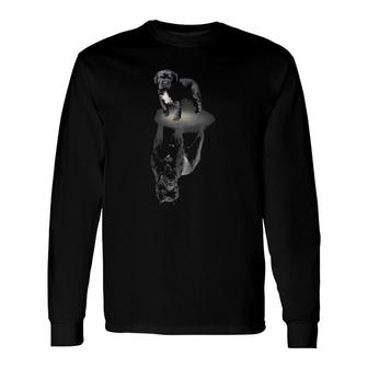 Dog Mom, Cane Corso Dog Lover Mother, Father Long Sleeve T-Shirt T-Shirt | Mazezy