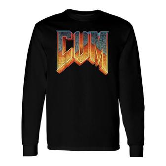 Doom-Cum For Long Sleeve T-Shirt T-Shirt | Mazezy