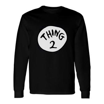 Dr Seuss Thing 2 Long Sleeve T-Shirt | Mazezy