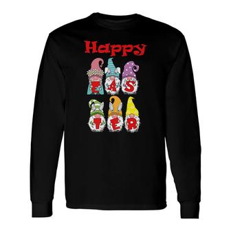 Easter Gnomes Easter Egg Hunting Long Sleeve T-Shirt T-Shirt | Mazezy