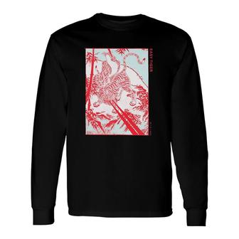 Easy Tiger Vintage Asian Art Year Of The Tiger 2022 Long Sleeve T-Shirt T-Shirt | Mazezy