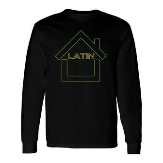 Edm Rave Gear Techno Clubbing Dj Clothing Latin House Music Long Sleeve T-Shirt T-Shirt | Mazezy UK