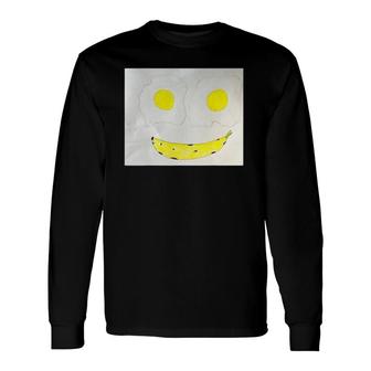 Egg And Plantain Long Sleeve T-Shirt T-Shirt | Mazezy