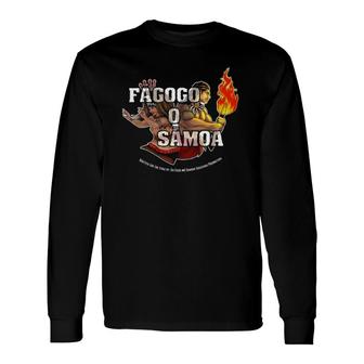 Fagogo O Samoa 2021 Long Sleeve T-Shirt T-Shirt | Mazezy