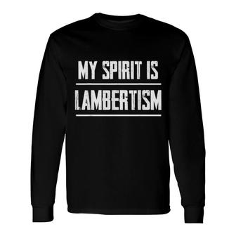 Family Surname Lambert Reunion Last Name Tag Long Sleeve T-Shirt T-Shirt | Mazezy