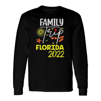 Family Vacation 2022 Florida Making Memories Beach Vacation Long Sleeve T-Shirt T-Shirt | Mazezy