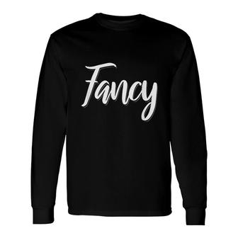Fancy Decorative Fancy Long Sleeve T-Shirt - Thegiftio UK