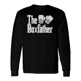 Fathers Day The Box-Father Boxing Boxer Dad Long Sleeve T-Shirt T-Shirt | Mazezy