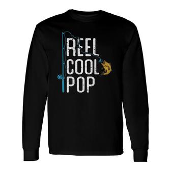 Fishing Reel Cool Pop Father’S Day For Fisherman Pop Long Sleeve T-Shirt T-Shirt | Mazezy