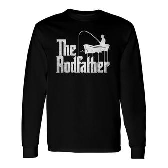 Fishing The Rodfather Long Sleeve T-Shirt T-Shirt | Mazezy