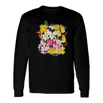 Flowers Of Taiwan Word Art Taiwanese Pride Long Sleeve T-Shirt - Thegiftio
