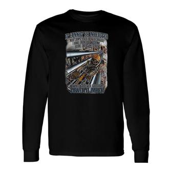 Forever The Title Tower Climber Tower Worker To Long Sleeve T-Shirt - Thegiftio