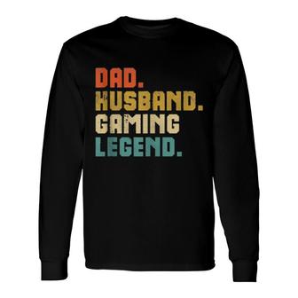 Gaming Dad Father's Day Christmas Video Gamer Long Sleeve T-Shirt T-Shirt | Mazezy