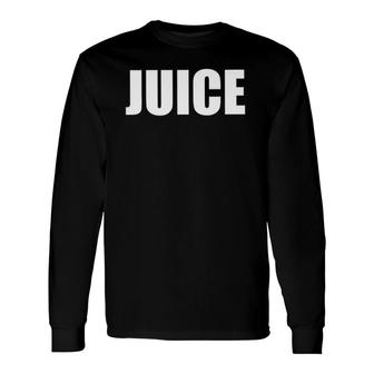 Gin & Juice Juice Matching Couples Halloween Long Sleeve T-Shirt T-Shirt | Mazezy