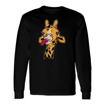 Giraffe Lover Zoo Animal Wildlife Safari Long Sleeve T-Shirt T-Shirt | Mazezy
