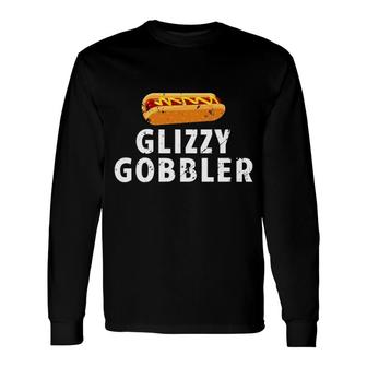 Glizzy Gobbler Meme Gladiator Gang Hot Dog Pullover Long Sleeve T-Shirt T-Shirt | Mazezy