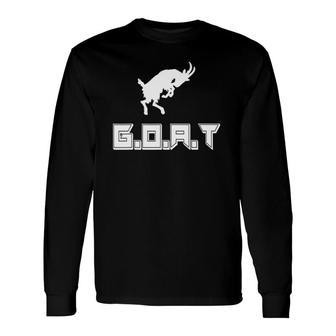 GOAT Greatest Of All Time Long Sleeve T-Shirt | Mazezy
