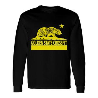 Golden State Crossfit Long Sleeve T-Shirt | Mazezy