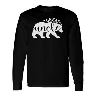 Great Uncle Bear Uncle Uncle Tee Long Sleeve T-Shirt T-Shirt | Mazezy