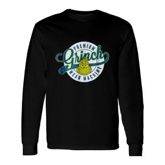 Grinch Mean Machine Long Sleeve T-Shirt | Mazezy