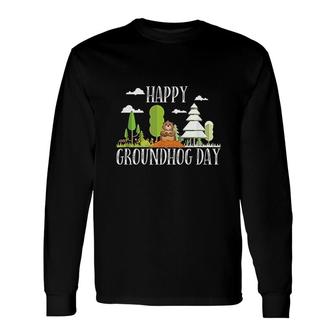 Groundhog Day Groundhog Day Winter Or Spring Long Sleeve T-Shirt - Thegiftio