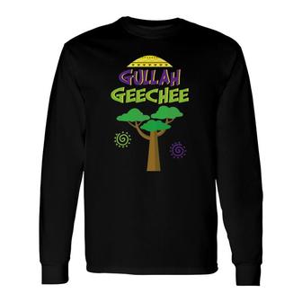 Gullah Geechee Southern African American Black Long Sleeve T-Shirt T-Shirt | Mazezy