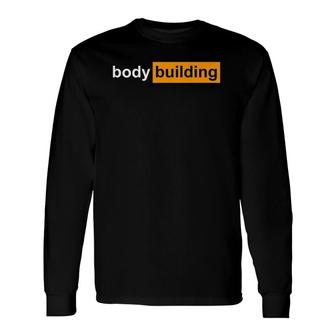 Gym Bodybuilding Sports Powerlifting Long Sleeve T-Shirt T-Shirt | Mazezy