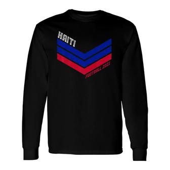 Haiti Football Jersey 2021 Soccer Long Sleeve T-Shirt T-Shirt | Mazezy