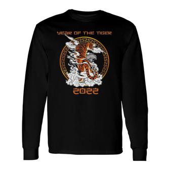 Happy Chinese New Year 2022 I Year Of The Tiger 2022 Ver2 Long Sleeve T-Shirt T-Shirt | Mazezy